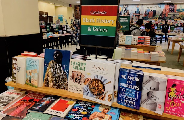 Colorful covers of books written by Black authors.