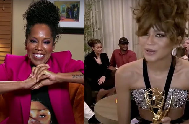 Regina-King and Zendaya. Two Black women of different ages.