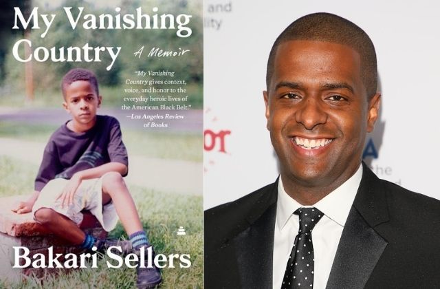 Picture of Bakari Sellers and his book, "My Vanishing Culture"