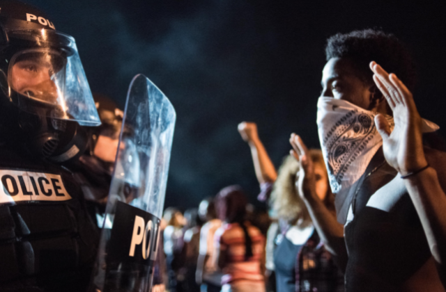 Protests Break Out In Charlotte After Police Shooting