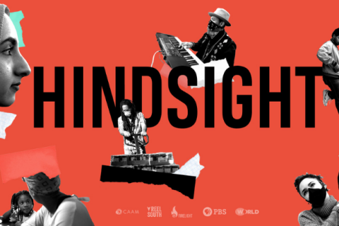 Official key art for "Hindsight" Reel South docuseries streaming on PBS.