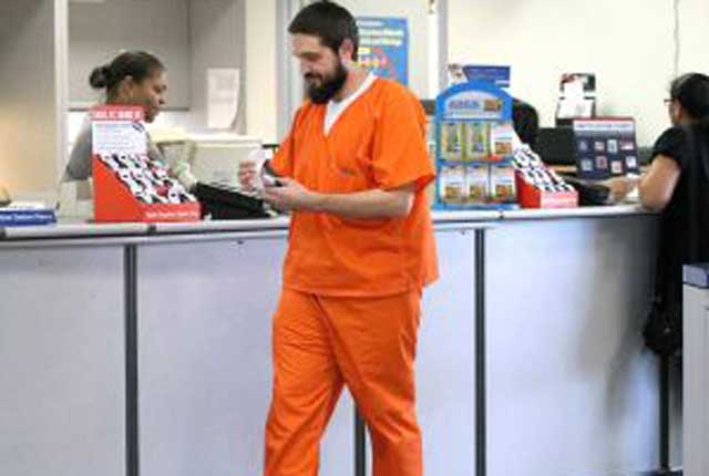 Why’s This Tex. Man Running Errands in Jailhouse Orange?
