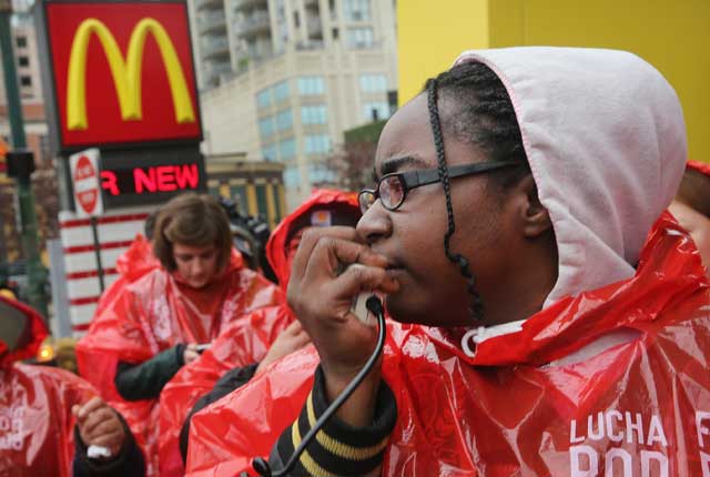 McDonald’s Campus Closes Because of Fast Food Protests