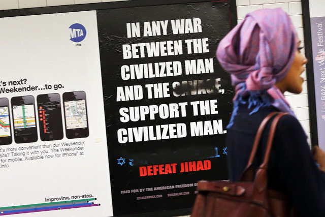 NYC Transit Official on Anti-Islam Ads: ‘Our Hands Are Tied’