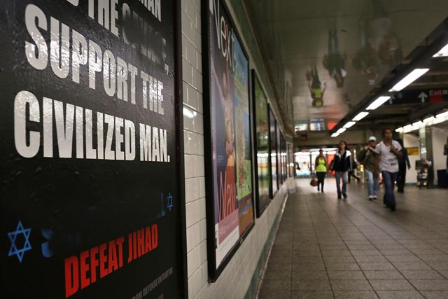 Once Again, Anti-Islam Ads Go Up on New York City Transit