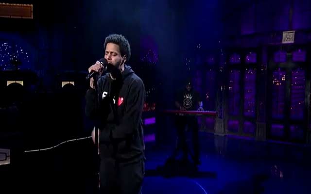 Watch J. Cole Perform ‘Be Free’ on Letterman