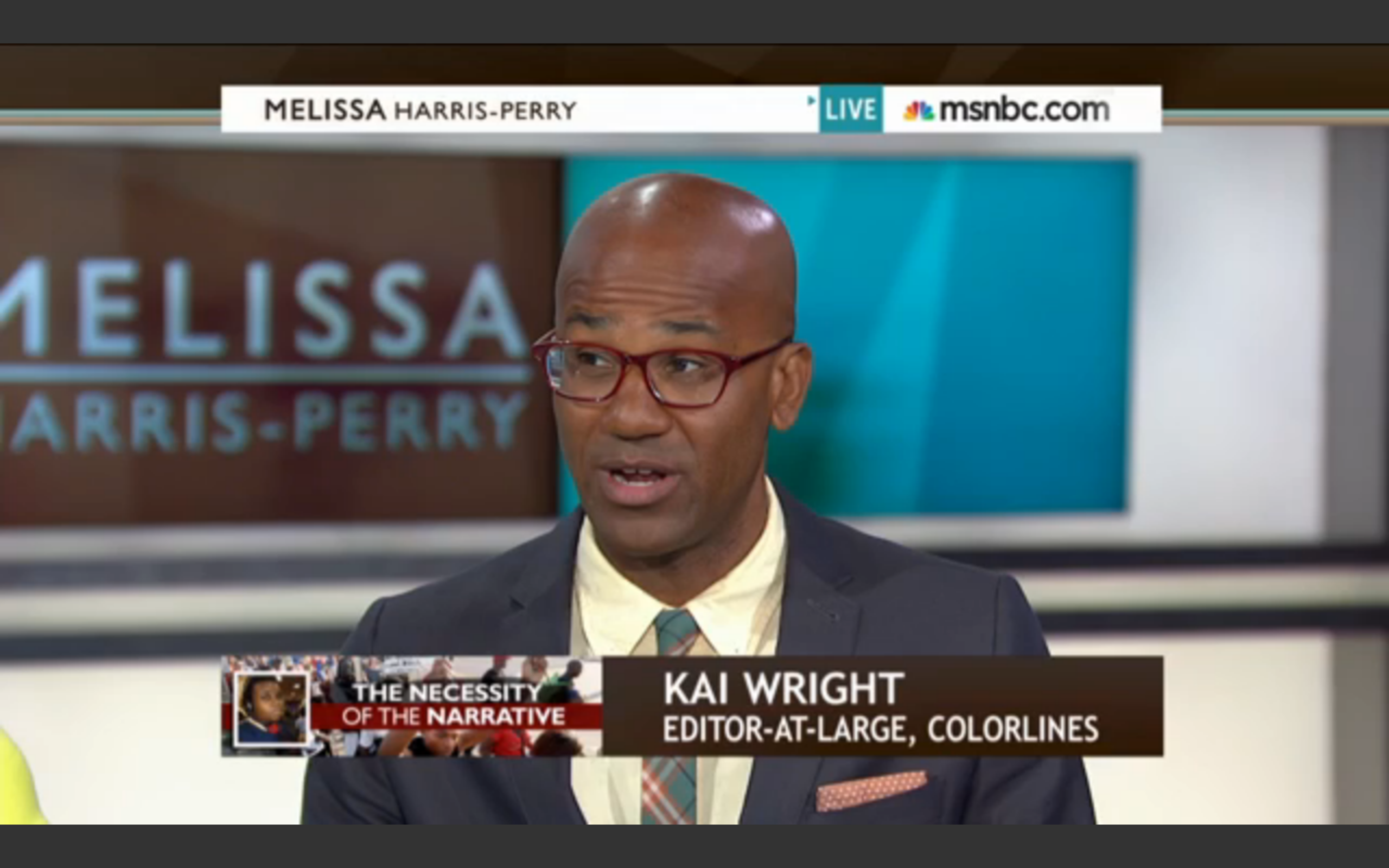 Kai Wright on MSNBC Discusses Police Shooting of Michael Brown