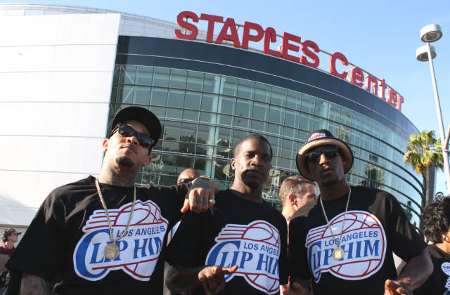 Scenes from a Protest: Clippers Fans Stand Against Sterling
