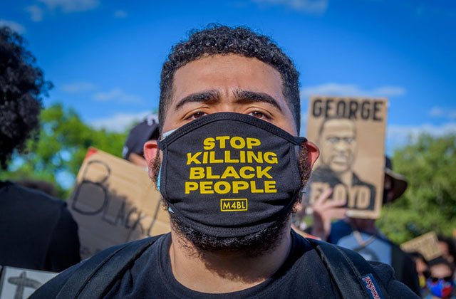 Federal Government Delayed Mailing ‘Stop Killing Black People’ Masks