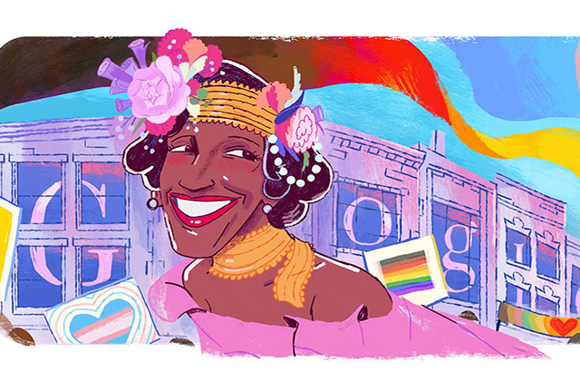 Google Caps Off Pride With Marsha P. Johnson Doodle