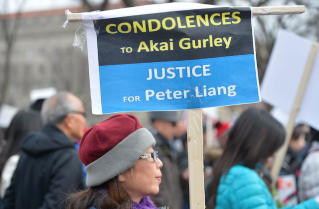 Thousands Protest Ex-NYPD Cop Peter Liang’s Conviction