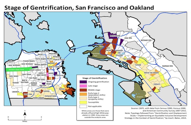 Gentrification Report: Black and Latino Displacement Is Remaking the Bay Area