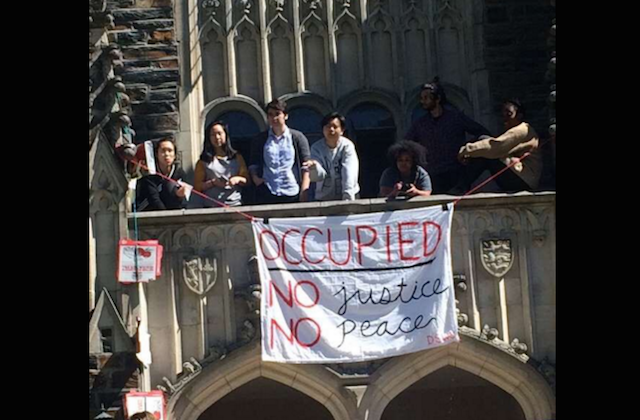 Duke Students Sit-in to Protest Alleged Racism