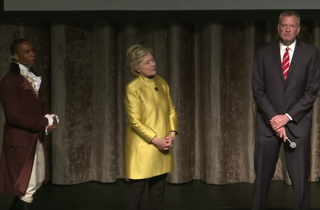 WATCH: Bill de Blasio and Hillary Clinton Make a Joke About ‘C.P. Time’