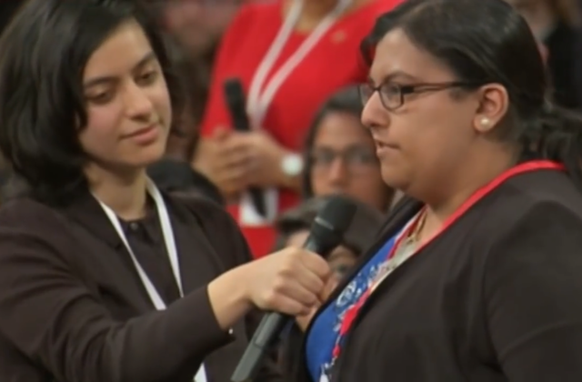 WATCH: Pakistani Student Asks President Obama How He’s Supporting Non-Binary People