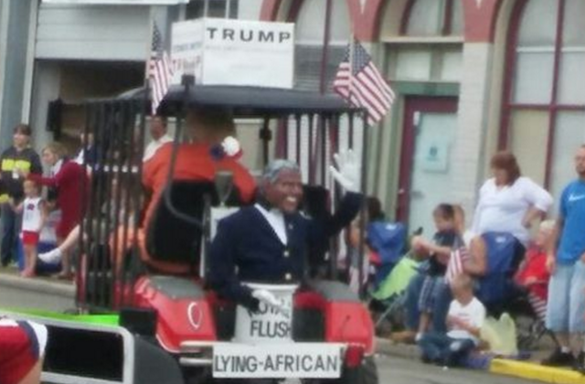 Man Behind Anti-Obama ‘Lying African’ Parade Float: ‘I Have My Right to Say Things’