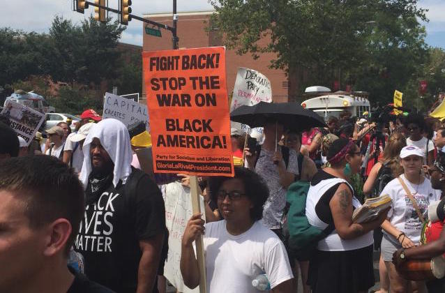 Activists Protest Police Violence, State Oppression During #DemsInPhilly Action