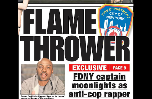 Critics Slam NY Post for Shaming, ‘Outing’ Police-Criticizing Rapper as Firefighter