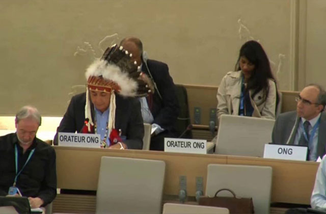 WATCH: Standing Rock Sioux Tribe Chairman Tells U.N. to Condemn DAPL