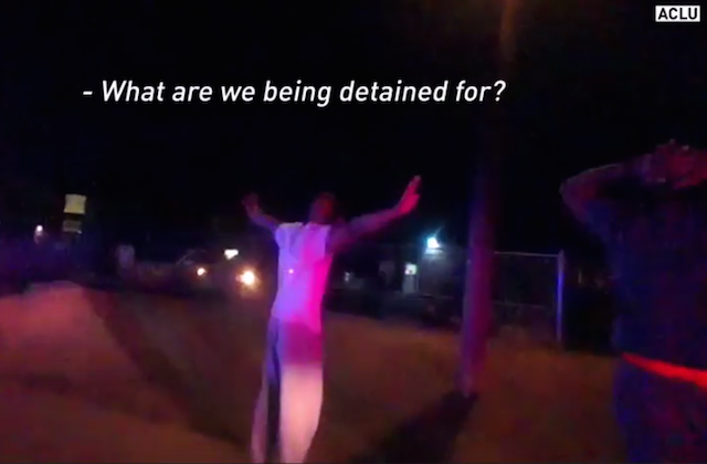 WATCH: Black Man’s Hands Up, Cop Tases Him in Back