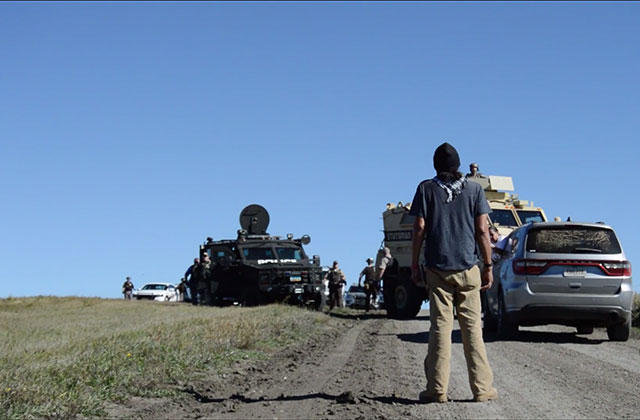 Heavily Armed Police Arrest Up to 21 Water Protectors on DAPL Worksite