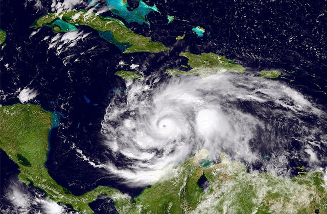 Hurricane Matthew Threatens Caribbean Islands, Prompting Evacuation of Non-Essential Guantanamo Personnel