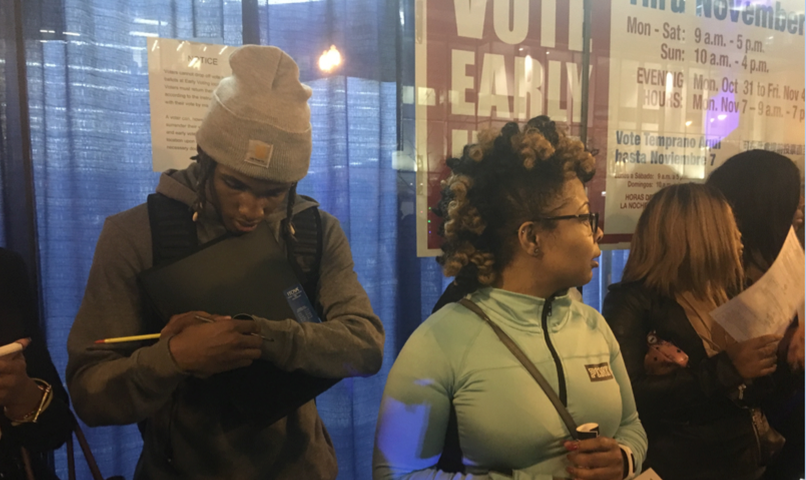 ICYMI: Chance the Rapper Leads Hundreds of Fans to an Early Voting Spot