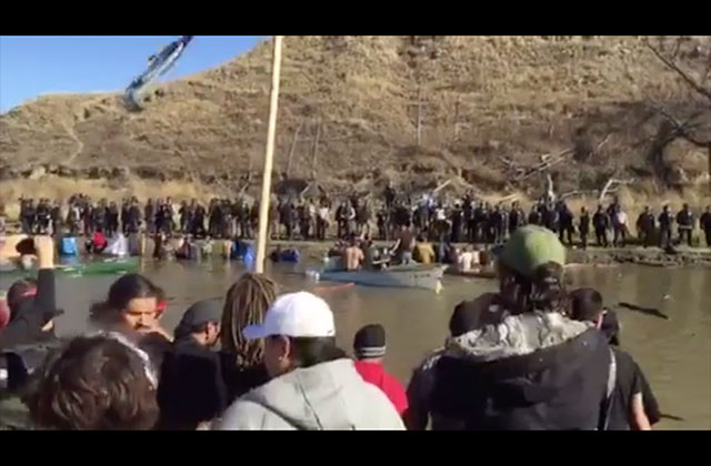 #NoDAPL Water Ceremony Leads to Police Attack on Native Lives