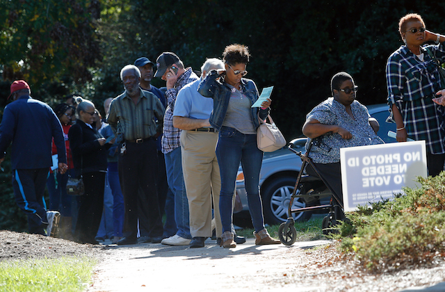 Long Early Voting Lines Illustrate Need for More Polling Places