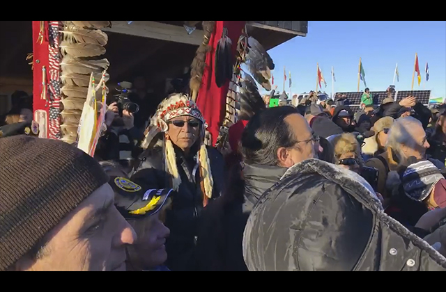 Water Protectors Celebrate Army’s Halt of Pipeline, Brace for Trump Pushback