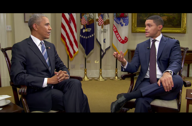 President Barack Obama Addresses Trump, Racism on ‘The Daily Show’