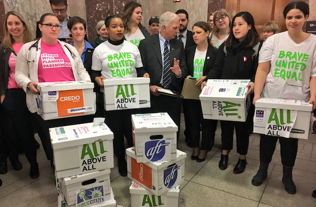 Activists Deliver 510,000+ Signatures Ahead of Health and Human Services Nominee Hearing