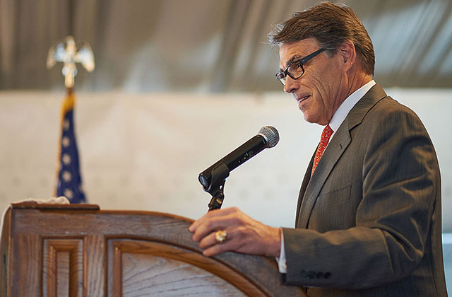 WATCH: Energy Secretary Nominee Rick Perry Makes Case to Enter White House