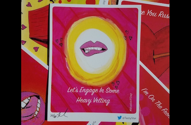 Islamophobic Rhetoric Inspires Lewd Puns on These Muslim V-Day Cards