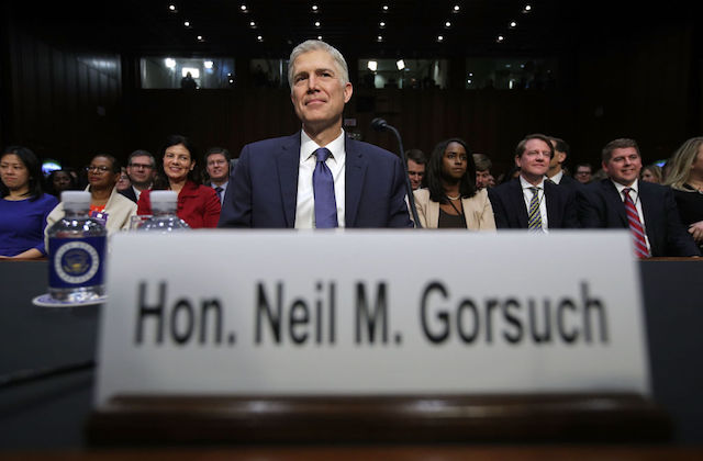 WATCH: Day One of Senate Confirmation Hearing for SCOTUS Nominee Neil Gorsuch