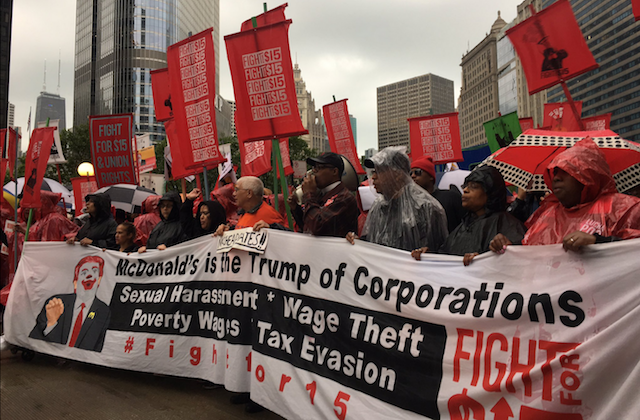 Fight for $15 Activists Call McDonald’s ‘The Trump of Corporations’