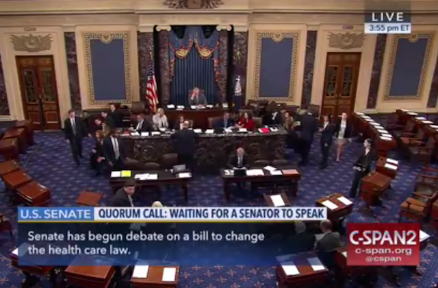 BREAKING: Senate Votes to Advance Obamacare Repeal Debate