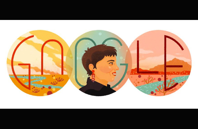 Google Recognizes Queer Chicanx Scholar Gloria Anzaldúa with New Doodle