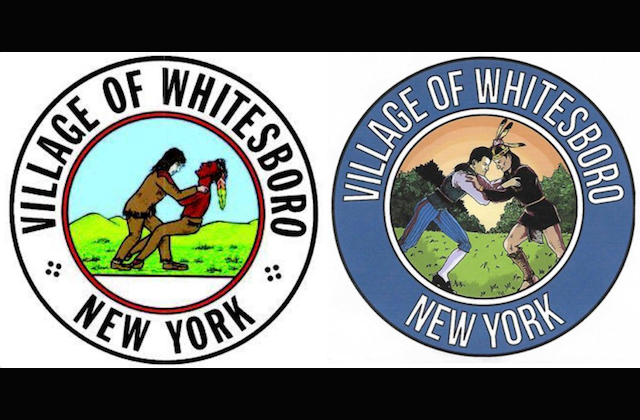 You Have to See Whitesboro’s New Official Town Seal, Now Featuring a White Man Wrestling a Native American