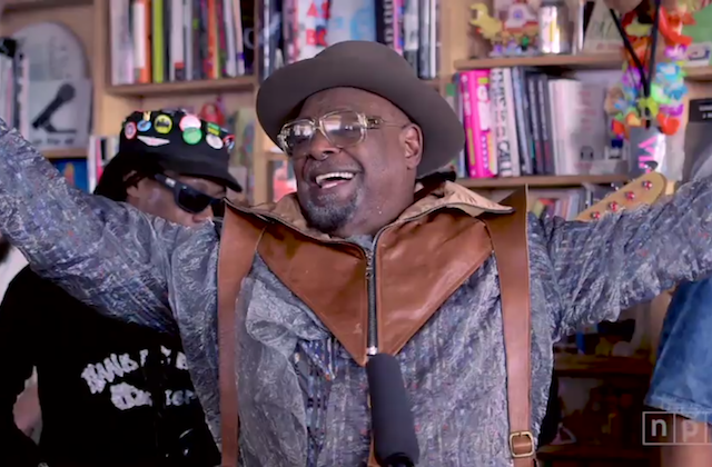 WATCH: George Clinton Brings the Funk in This Tiny Desk Concert