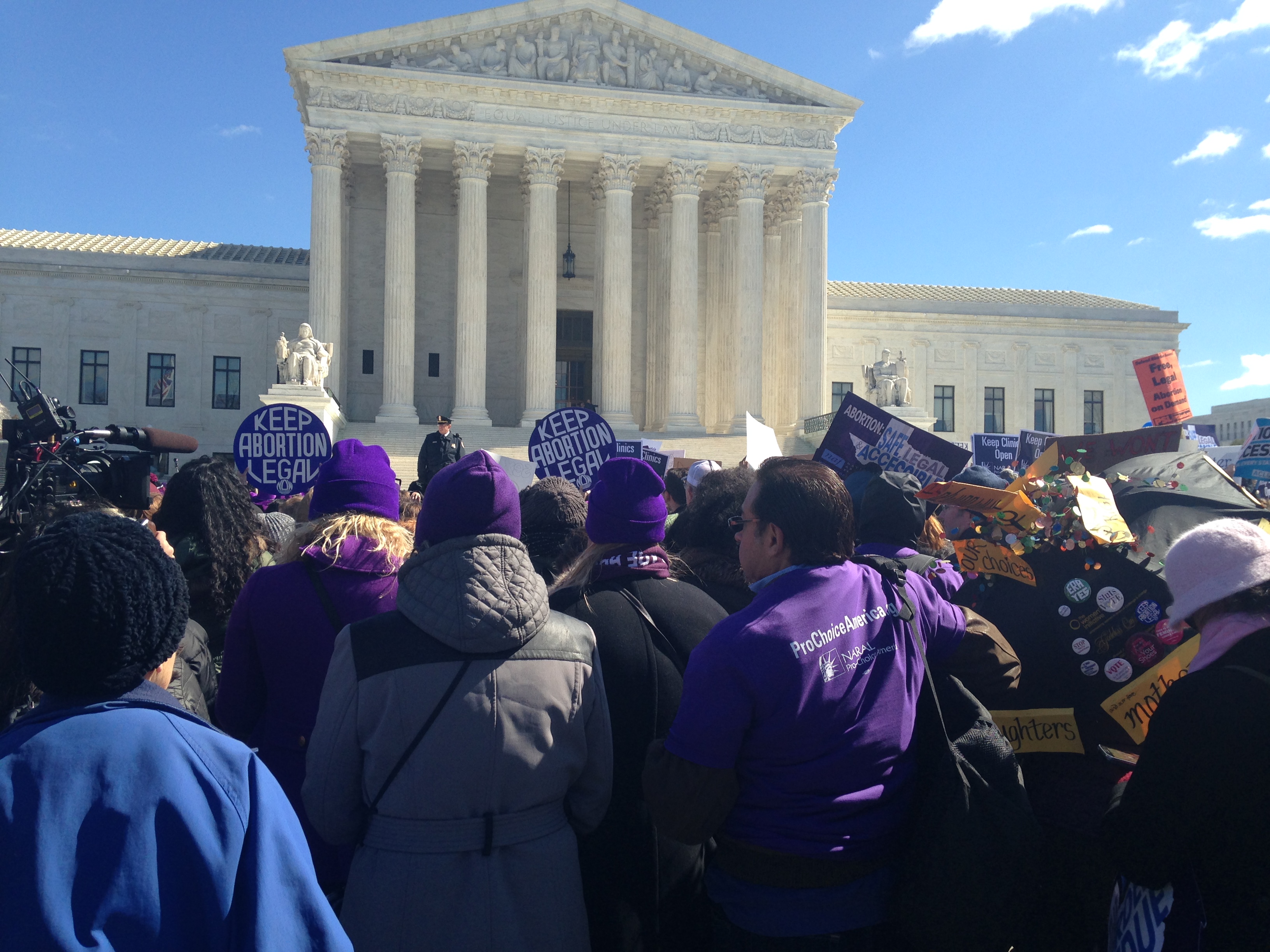 The Supreme Court Heard Arguments in the Biggest Abortion Case of Our Lifetime, and I Was in the Building