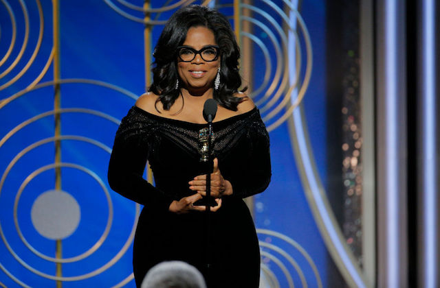 Oprah Winfrey’s Speech, Time’s Up Solidarity Rule at 75th Golden Globes