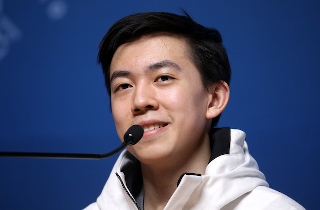 Vincent Zhou Lands First Olympic Quadruple Lutz