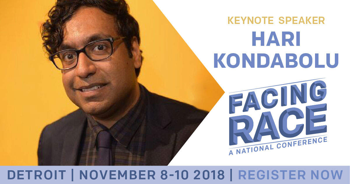 Hari Kondabolu to Deliver Second Keynote at Facing Race in Detroit