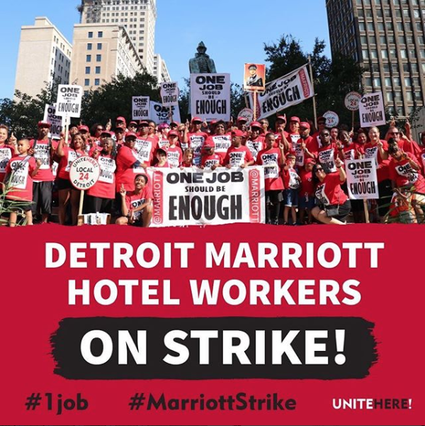 UNITEHERE! Worker Strike in Detroit – Important Info for Facing Race Attendees