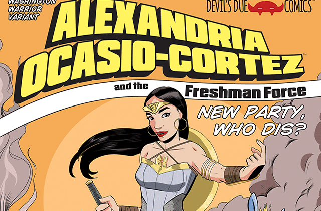 New Comic Book Stars Alexandria Ocasio-Cortez as a Superhero