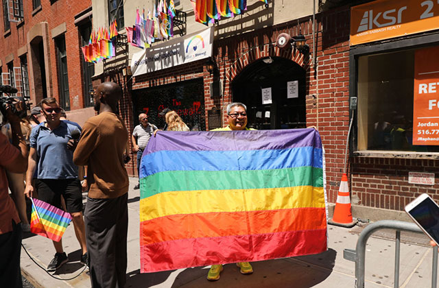 Watch As National LGBTQ Wall of Honor is Unveiled at Stonewall Inn